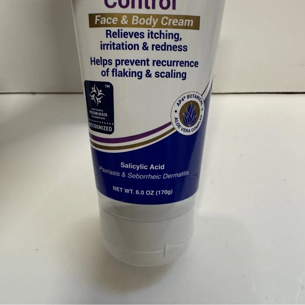 Triderma Psoriasis Control Face Body Cream 6 OZ